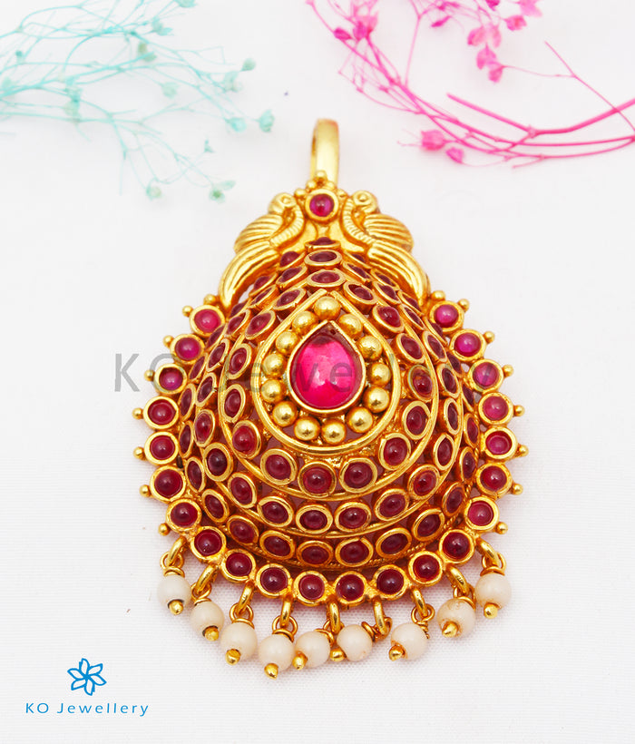 The Sahana Silver Pendant