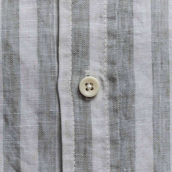 The Short Sleeve California in Grey Stripe