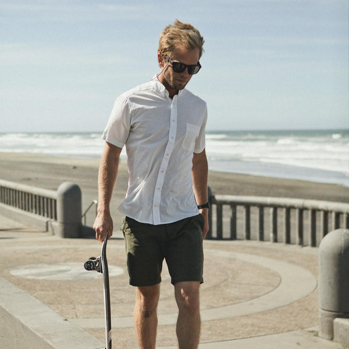 The Short Sleeve Jack in White