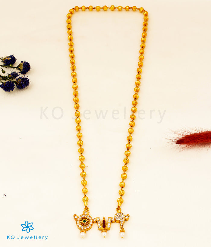 The Vajra Shankhu, Chakra Nama Mohanmala Silver Necklace