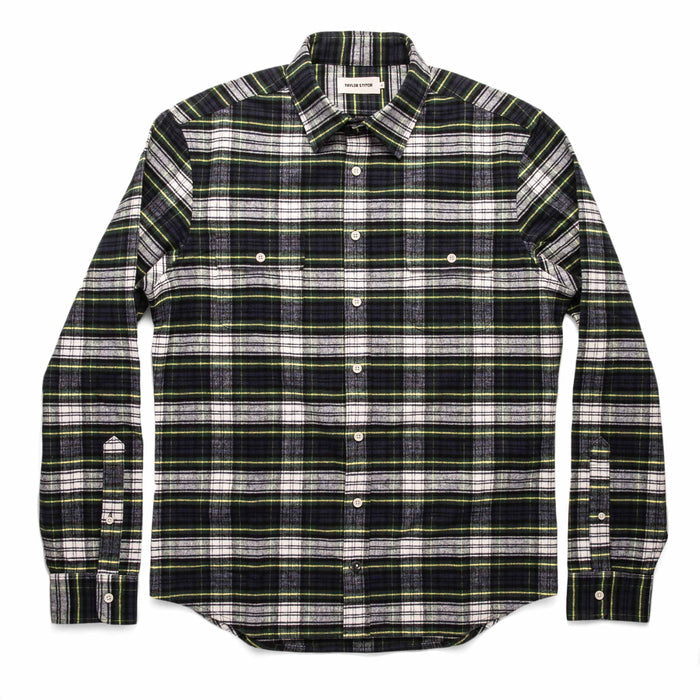 The Yosemite Shirt in Blue Tartan