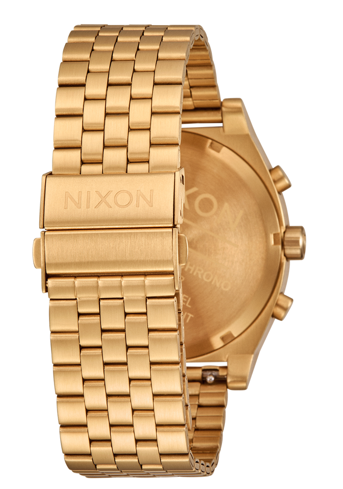 Time Teller Chrono - Gold / Green Sunray