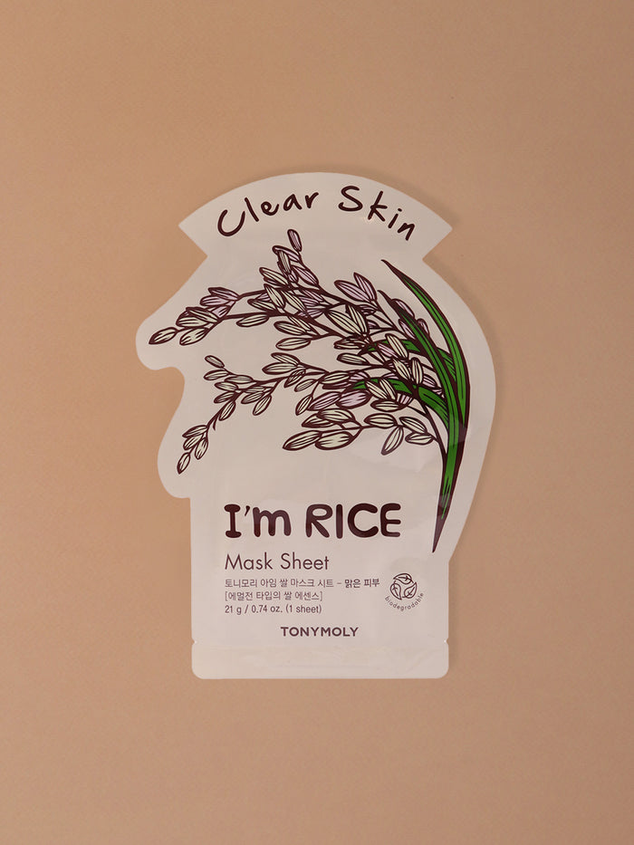 Tony Moly I Am Real Sheet Mask | Rice-Image 1