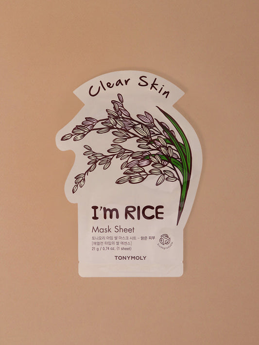 Tony Moly I Am Real Sheet Mask | Rice-Image 1