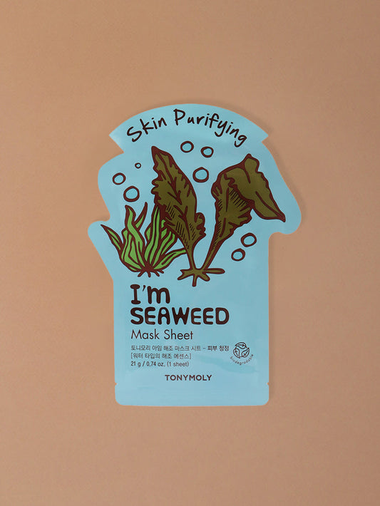 Tony Moly I Am Real Sheet Mask | Seaweed-Image 1