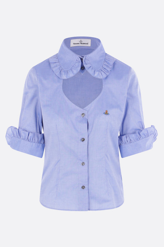 Toulouse Frill shirt in cotton