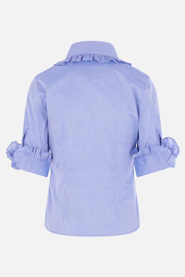 Toulouse Frill shirt in cotton