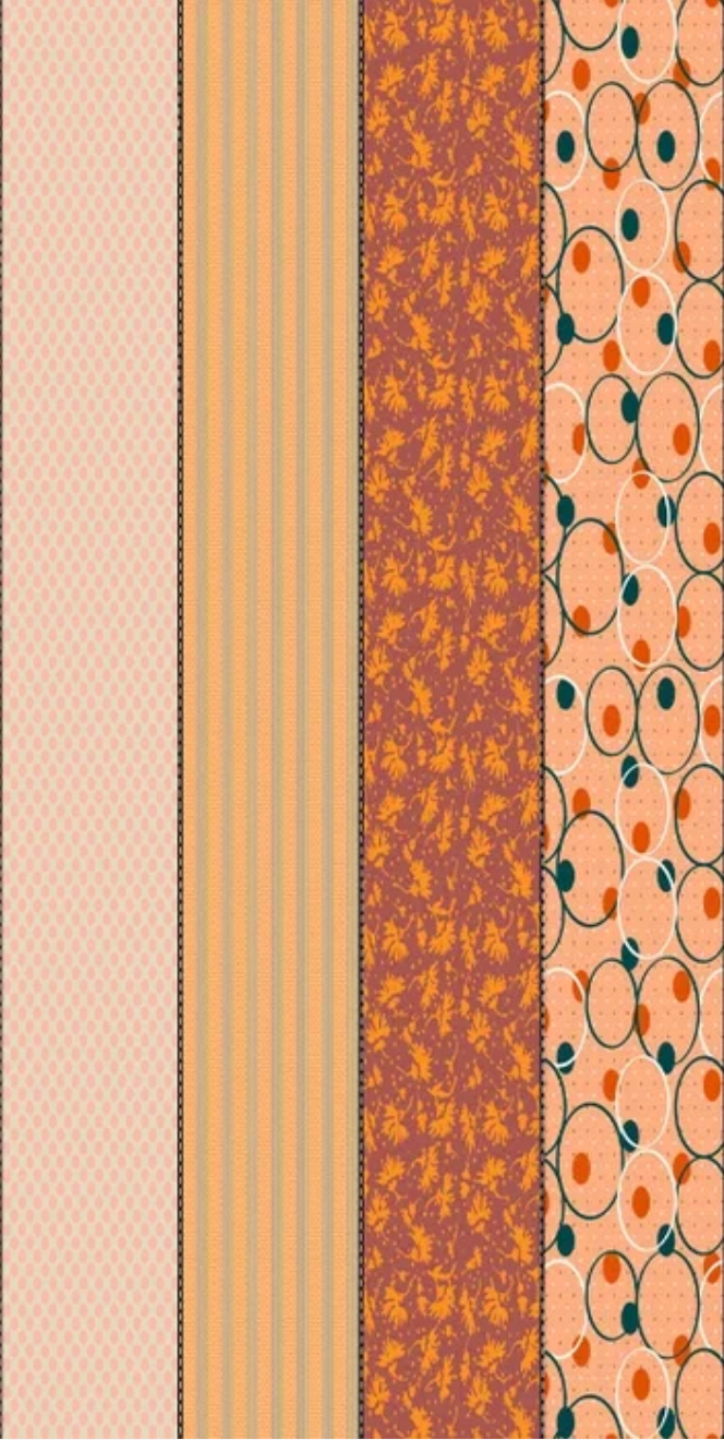 Trentham 18291 12 (F3227)- Gathered Lollie- Fat Quarter