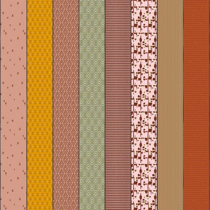 Trentham 18292 12 (F3229)- Gathered Lollie- Fat Quarter