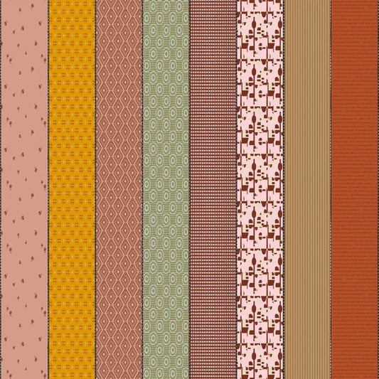 Trentham 18292 12 (F3229)- Gathered Lollie- Fat Quarter