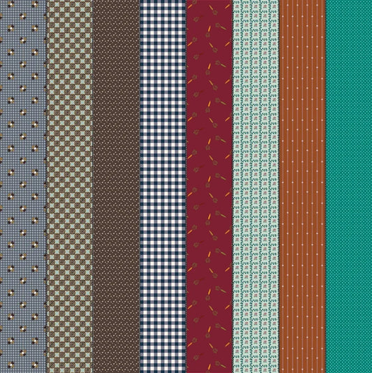Trentham 18294 12 (F3233)- Gathered Lollie- Fat Quarter