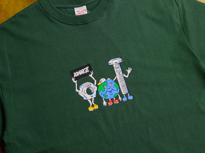 Trio T-Shirt - Forest Green