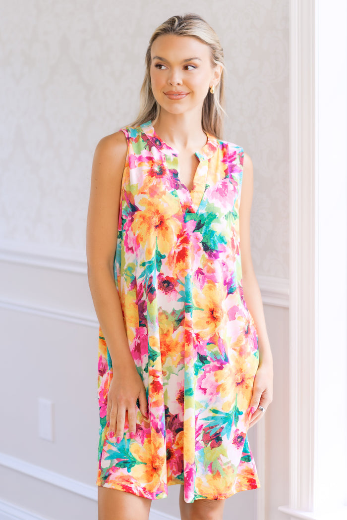 Tropical Bloom Dress