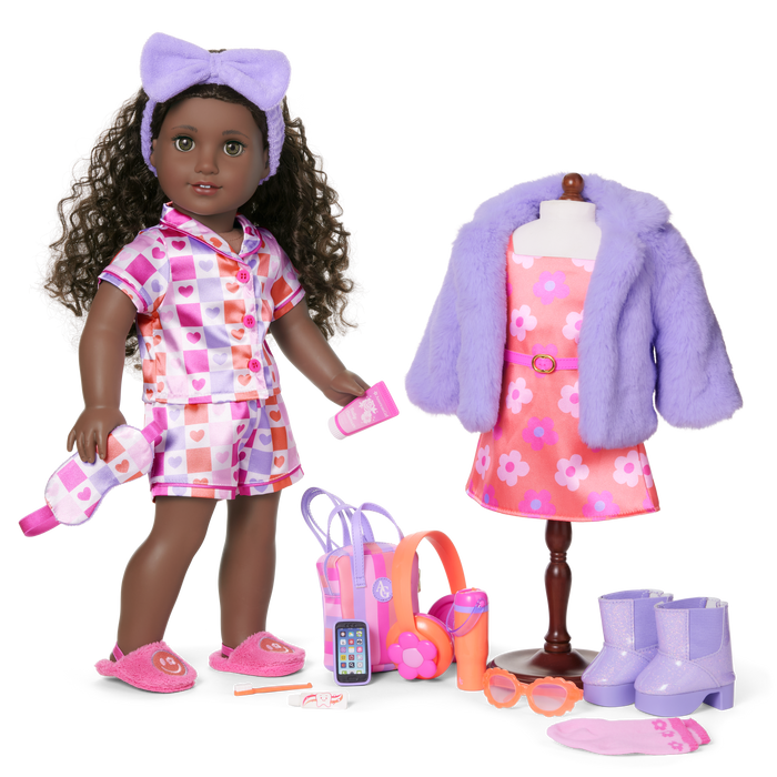 Truly Me™ #127 Doll & Day of Fun All-in-One Set