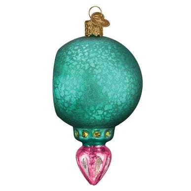 Turquoise Luster Reflection Ornament