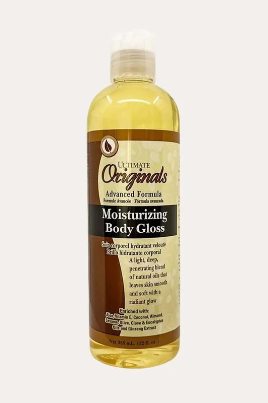 ULTIMATE ORGANICS MOISTURE BODY GLOSS 12oz ULTIMATE ORGANICS