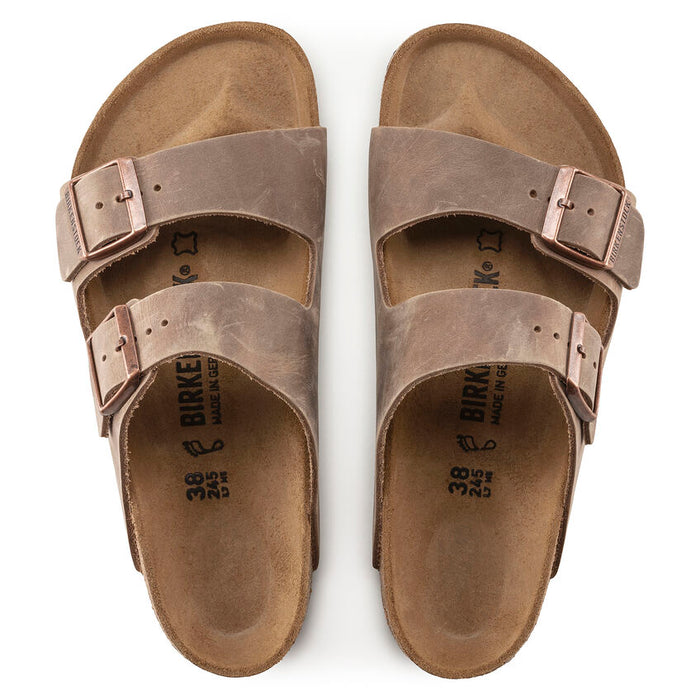 Unisex Arizona Oiled Leather Tobacco Regular/Wide