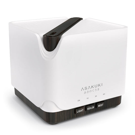 UPGRADE Cube Black Essential Oil Diffuser