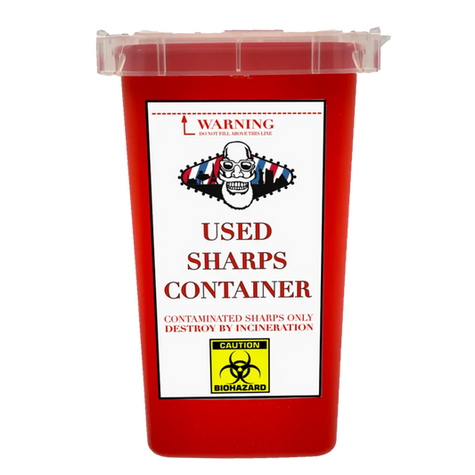 Used Blades / Sharps Container - BUYBARBER.COM