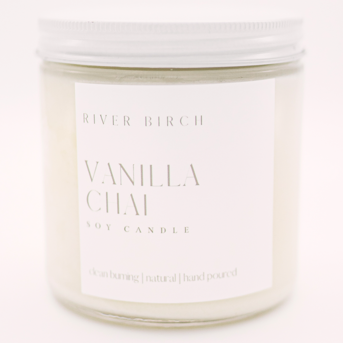 Vanilla Chai - 16 oz Clear Jar