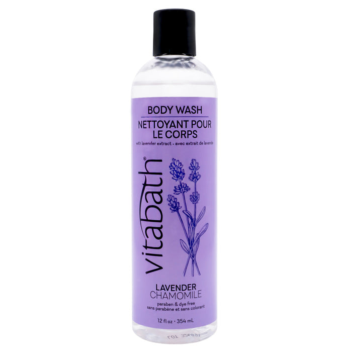 Vitabath Lavender Chamomile Body Wash 12 fl oz/296 mL