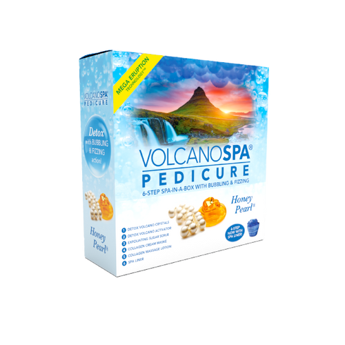 Volcano Pedicure Spa 6 Steps Honey Pearl