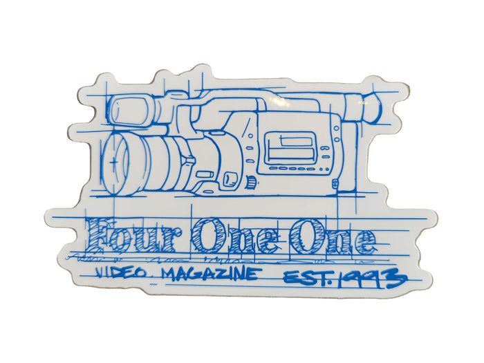 VX Schematic Sticker