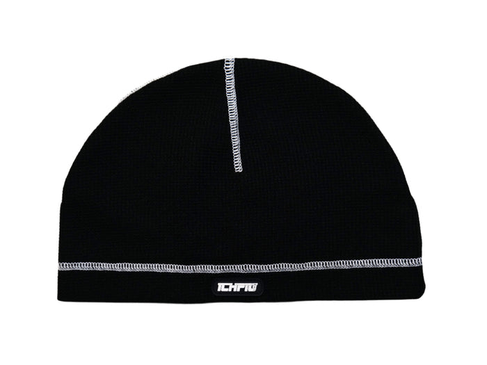 Waffle Thermal Beanie - Black