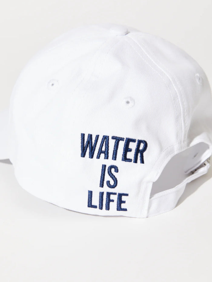 Waterfall - Recycled Baseball Cap | White-Image 4