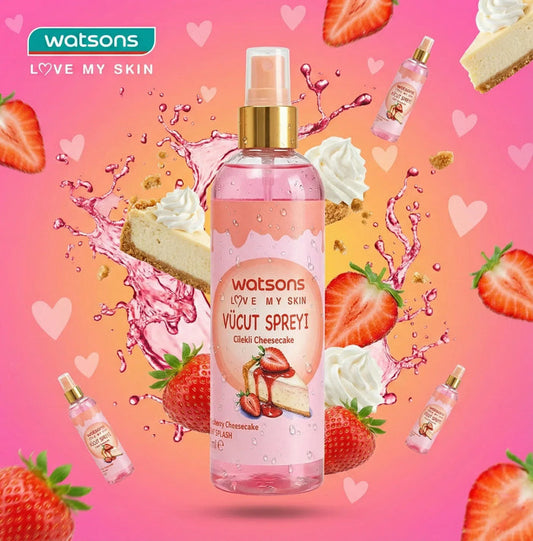 Watsons Brightening Body Lotion 250ml - Pinky Rose Glow | Deep Hydration & Radiant Skin - Body Lotion - Watsons -- United Arab Emirates -- Pinky Cosmetics