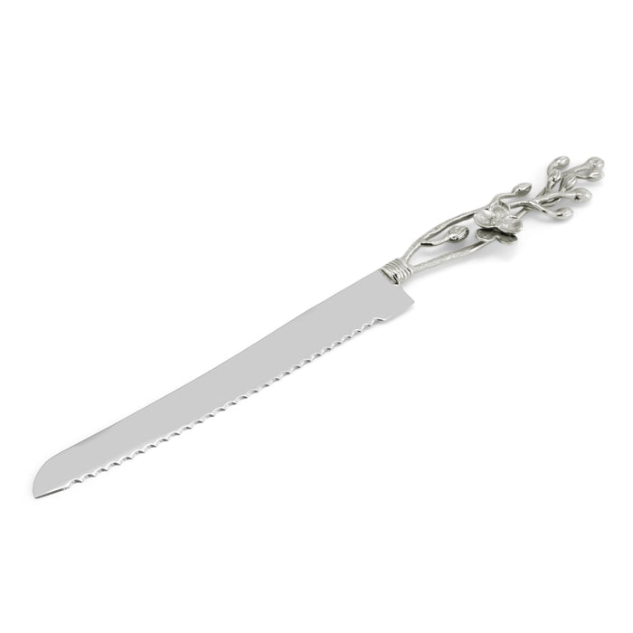 Michael Aram White Orchid Bread Knife