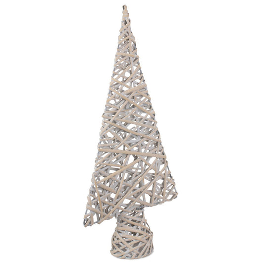 White Wash Table Top Xmas Tree Decoration