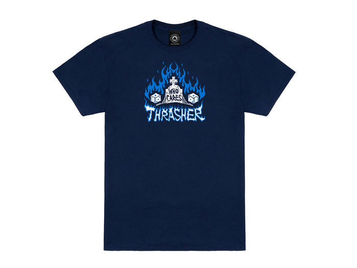 Who Cares? T-Shirt - Navy