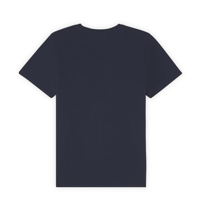 Women's Fox Head Patch Regular Tee Shirt Ink Blue