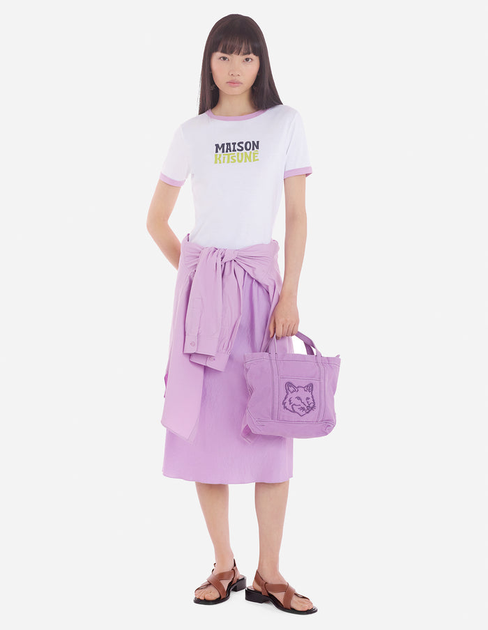 Women's MAISON KITSUNE RINGER TEE-SHIRT White