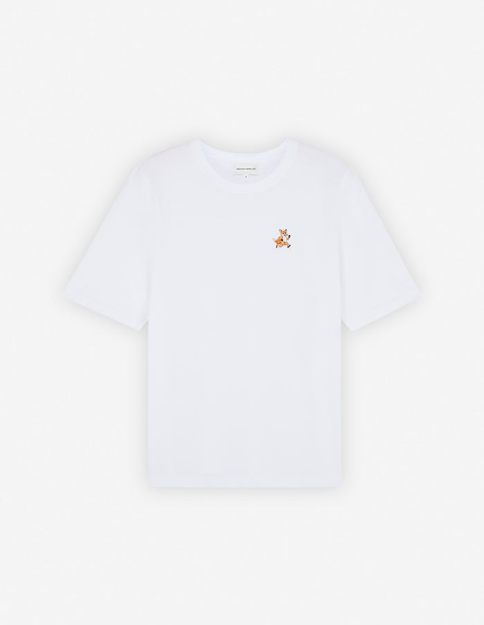 Women's Speedy Fox Patch Comfort Tee-shirt White
