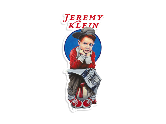 World Industries - Jeremy Klien Black Eye Kid Sticker