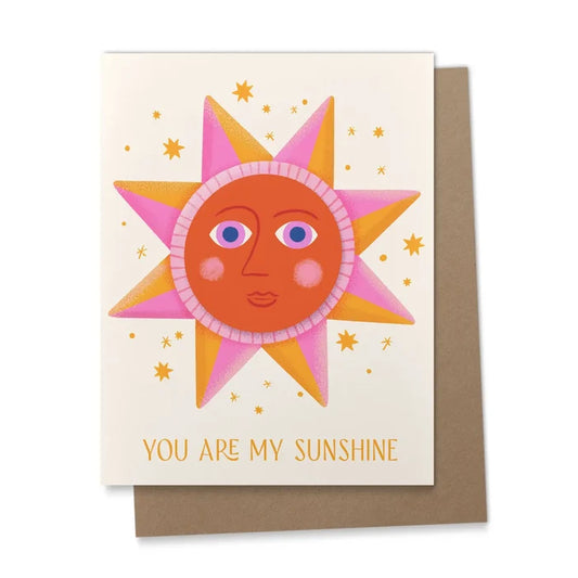 You Are My Sunshine Greeting Card