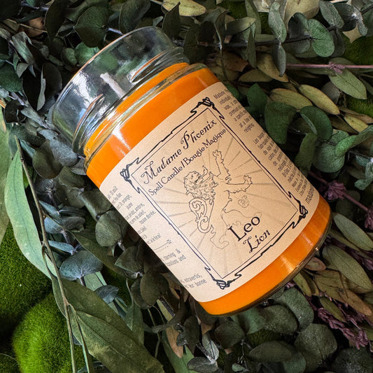Zodiac Magic Leo Spell Candle