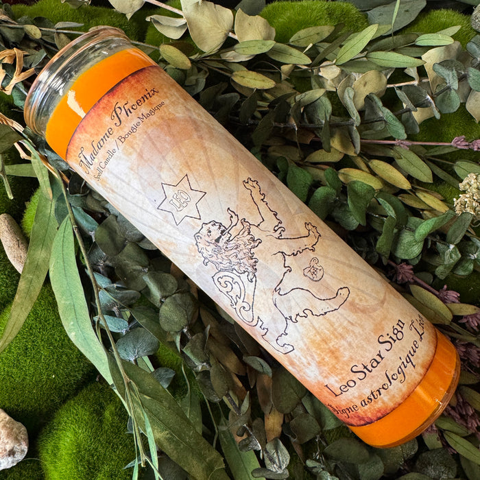 Zodiac Magic Leo Spell Candle